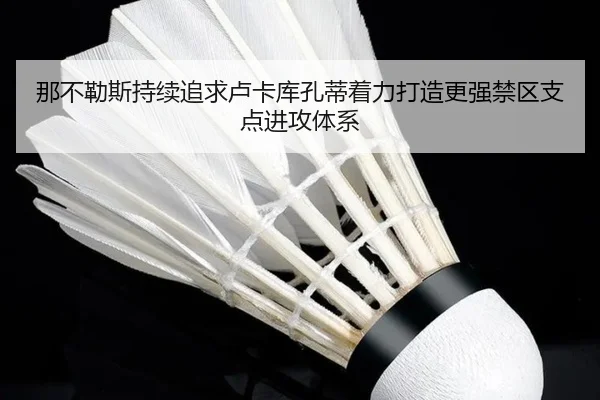 那不勒斯持续追求卢卡库孔蒂着力打造更强禁区支点进攻体系